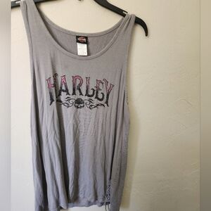 Harley Davidson Gray Tank Top